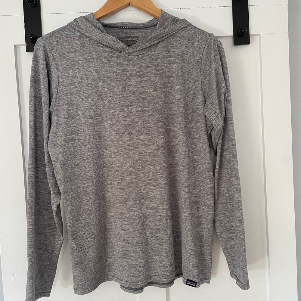 Gray Long Sleeve Hoodie